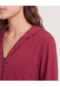Chaqueta  Para Mujer Deportiva Color Vino Marca Ostu #40080260 de Ostu