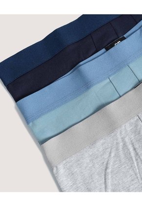Pack X3 Boxer Medio Básico Para Hombre Negro Ostu