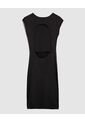 Vestido Para Mujer Manga Corta Color Negro Marca Ostu #40170292 de Ostu