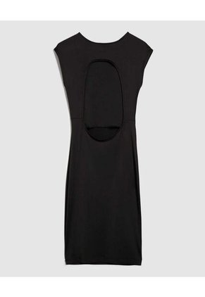Vestido Para Mujer Manga Corta Color Negro Marca Ostu #40170292