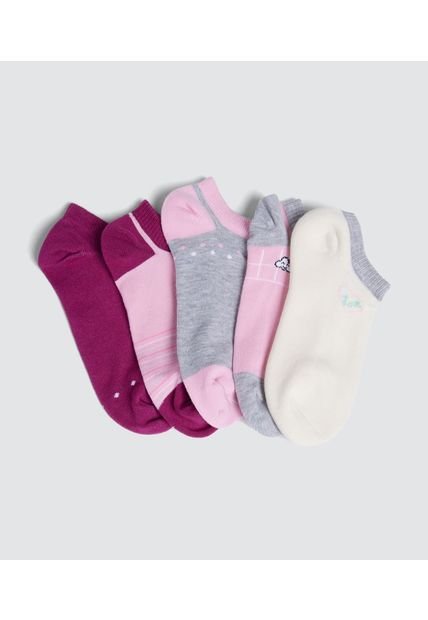 Medias Infantil Niña Invisible Color Negro Marca Ostu #90980091