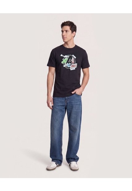 Camiseta Avengers Assemble  Para Hombre Negro Ostu