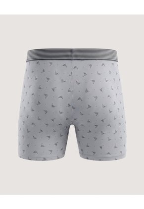 Pack X3 Boxer Medio Mix Estampado  Para Hombre Negro Ostu