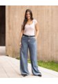 Body Escote Semicuadrado  Para Mujer Lila Ostu de Ostu