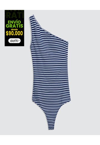 Body Para Mujer Manga Sisa Color Azul  Marca Ostu #40200099 Ostu