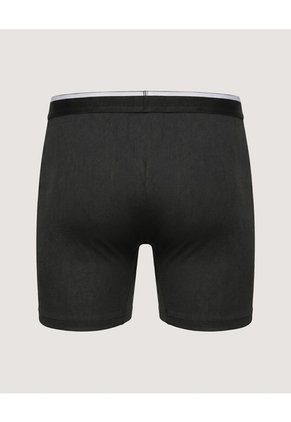 Boxer Medio Malla Básico  Para Hombre Negro Ostu