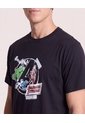 Camiseta Avengers Assemble  Para Hombre Negro Ostu de Ostu
