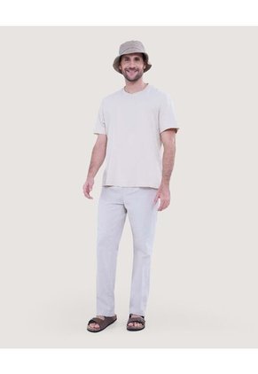 Pantalon Para Hombre  Color Beige Marca Ostu #60070424