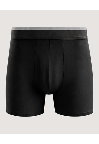 Boxer Medio Microfibra Con Malla  Para Hombre Negro Ostu Ostu