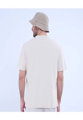 Camiseta Para Hombre Manga Corta Color Piel Marca Ostu #60091387