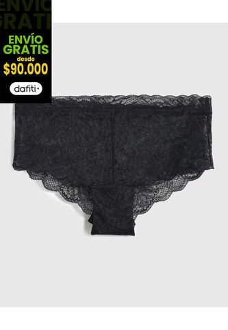Panty Para Mujer Hipster Color Negro Marca Ostu #40800106 Ostu