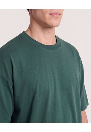 Camiseta Phoenix Relaxed Para Hombre Verde Ostu