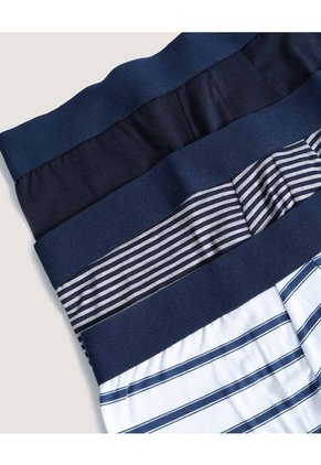 Pack X3 Boxer Medio Con Estampados Para Hombre Negro Ostu