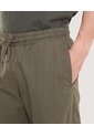 Jogger Con Bolsillos Cargo  Para Hombre Verde Ostu de Ostu