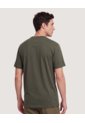 Camiseta Oversize Texturizada  Para Hombre Verde Ostu de Ostu