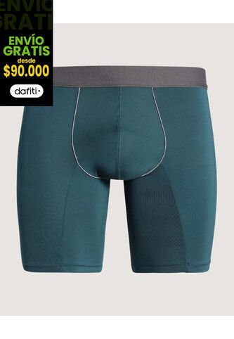 Boxer Para Hombre Filete Medio Microfibra Color Verde Marca Ostu #60000524 Ostu