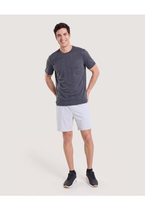 Bermuda Active Essential Para Hombre Gris Ostu