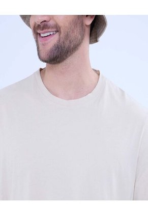 Camiseta Para Hombre Manga Corta Color Piel Marca Ostu #60091387