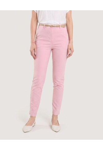 Pantalon Basico Tipo Chino  Para Mujer Rosado Ostu Ostu
