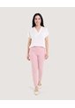 Pantalon Basico Tipo Chino  Para Mujer Rosado Ostu de Ostu