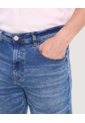 Jean Carrot Dirty  Para Hombre Azul Ostu de Ostu