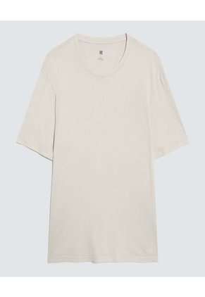 Camiseta Para Hombre Manga Corta Color Piel Marca Ostu #60091387