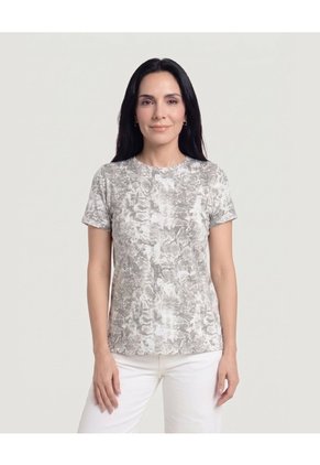Camiseta Básica Tipo Tank Para Mujer Gris Ostu