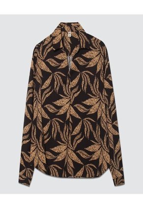 Blusa Para Mujer Manga 3/4 Color Negro Marca Ostu #40120898