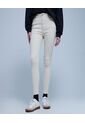 Pantalon Para Mujer 5 Bolsillos Color Beige Marca Ostu #40070544 de Ostu