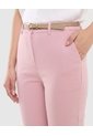 Pantalon Basico Tipo Chino  Para Mujer Rosado Ostu de Ostu