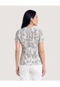Camiseta Básica Tipo Tank  Para Mujer Gris Ostu de Ostu