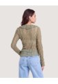 Camiseta Blonda Romantic  Para Mujer Verde Ostu de Ostu