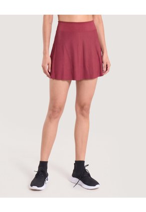 Falda  Para Mujer Corto Color Vino Marca Ostu #40140198