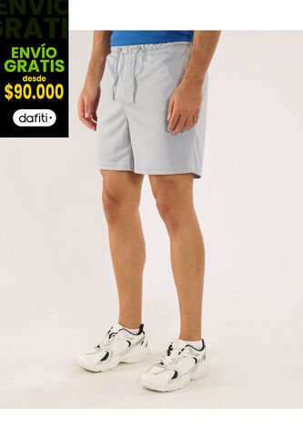 Bermuda Para Hombre Deportiva Medio Color Gris Marca Ostu #60100465 Ostu