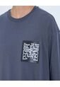 Camiseta Para Hombre Manga Corta Cuello Redondo Color Gris Marca Ostu #60091677 de Ostu