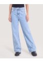 Jean Para Mujer Wide-Leg Color Azul Marca Ostu #40160593 de Ostu