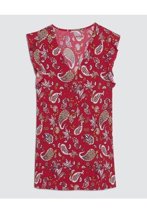 Blusa Para Mujer Manga Sisa Color Rosado Oscuro Marca Ostu #40120845