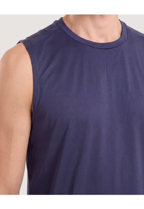 Camiseta Active Sport Sec  Para Hombre Azul Ostu