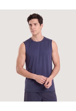 Camiseta Active Sport Sec  Para Hombre Azul Ostu