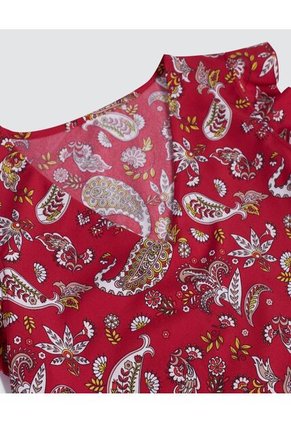 Blusa Para Mujer Manga Sisa Color Rosado Oscuro Marca Ostu #40120845