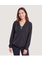 Chaqueta Para Mujer Deportiva Color Negro Marca Ostu #40080235 de Ostu