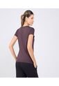 Camiseta Para Mujer Manga Corta Color Café  Marca Ostu #40092274 de Ostu