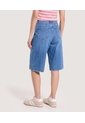 Bermuda Jort Denim  Para Mujer Azul Ostu de Ostu