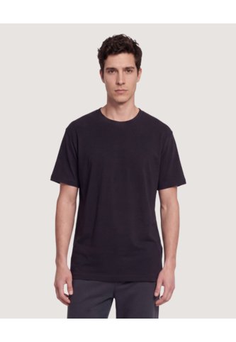 Camiseta Oversize Texturizada  Para Hombre Negro Ostu Ostu
