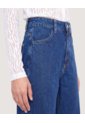 Jean Para Mujer Wide-Leg Color Azul Marca Ostu #40160594 de Ostu