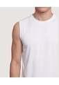 Camiseta Para Hombre Manga Sisa Cuello Redondo Color Blanco Marca Ostu #60091473 de Ostu