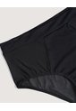 Panty Clásico Con Detalles En Tull  Para Mujer Negro Ostu de Ostu