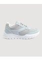 Tenis Deportivos Mesh Urbano  Para Mujer Gris Ostu de Ostu