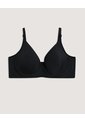 Brasier Copa Completa Con Arco  Para Mujer Negro Ostu de Ostu