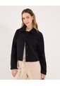 Chaqueta Para Mujer Estructurada Color Negro Marca Ostu #40080249 de Ostu